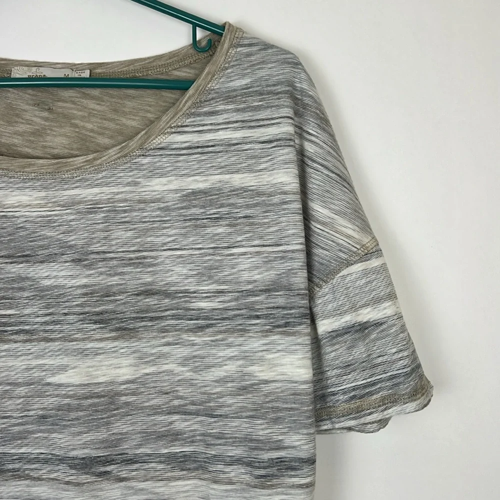 PRANA Laurie Stone Bonita Top in tan and gray M - Picture 5 of 10